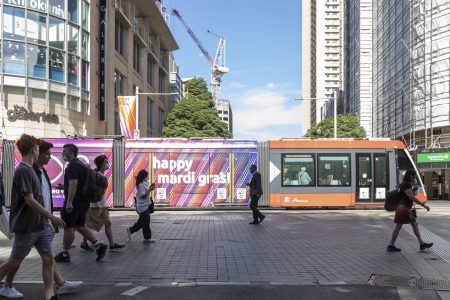 SydneyLightRail_TripleCarriageWrap_MardiGras