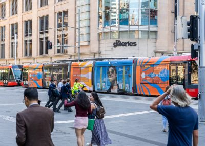 Sydney Light Rail Full Wrap